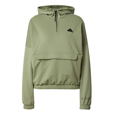 ADIDAS SPORTSWEAR Sport szabadidős felsők khaki / fekete