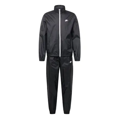 Nike Sportswear Jogging ruhák 'Club Linded' fekete / fehér