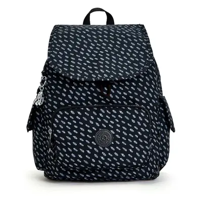 KIPLING Hátizsák 'CITY PACK S' fekete / fehér