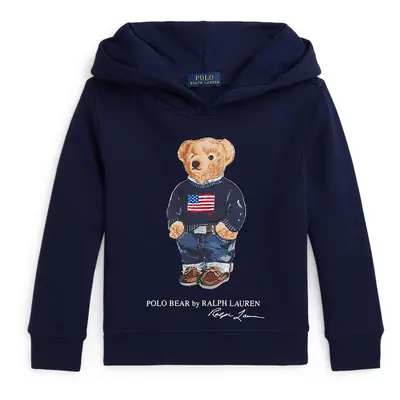 Polo Ralph Lauren Tréning póló sötétkék / világosbarna / piros / fehér