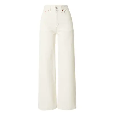 LEVI'S ® Farmer 'Ribcage Wide Leg Jeans' gyapjúfehér