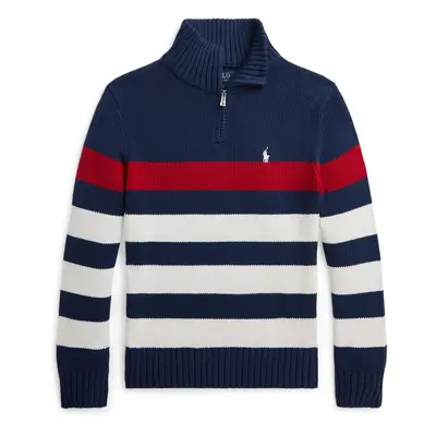 Polo Ralph Lauren Pulóver sötétkék / piros / fehér