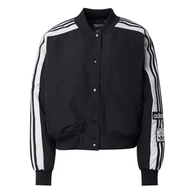 ADIDAS ORIGINALS Átmeneti dzseki 'ABRK' fekete / fehér