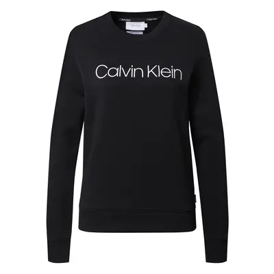 Calvin Klein Tréning póló fekete / fehér