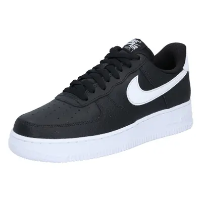 Nike Sportswear Rövid szárú sportcipők 'AIR FORCE 07' fekete / fehér