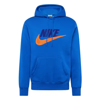 Nike Sportswear Tréning póló 'CLUB' kék / kobaltkék / sötét narancssárga