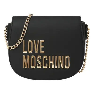 Love Moschino Válltáska 'NERO' arany / fekete