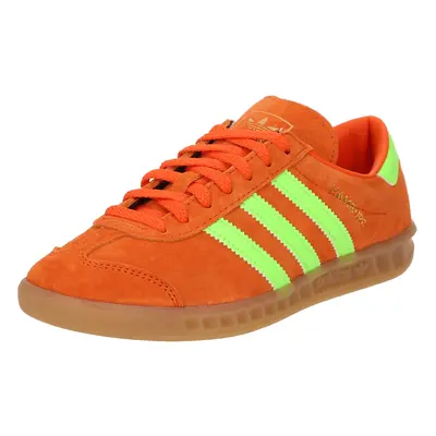 ADIDAS ORIGINALS Rövid szárú sportcipők 'Hamburg' neonzöld / sötét narancssárga