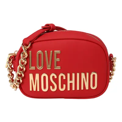 Love Moschino Válltáska 'Bold Love' arany / piros