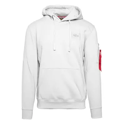 ALPHA INDUSTRIES Tréning póló piros / fekete / fehér