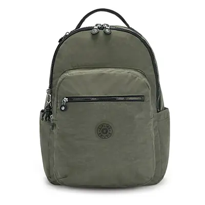 KIPLING Hátizsák 'Seoul' khaki / fekete