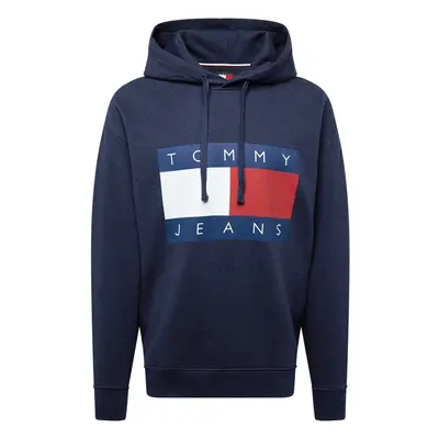 Tommy Jeans Tréning póló tengerészkék / piros / fehér