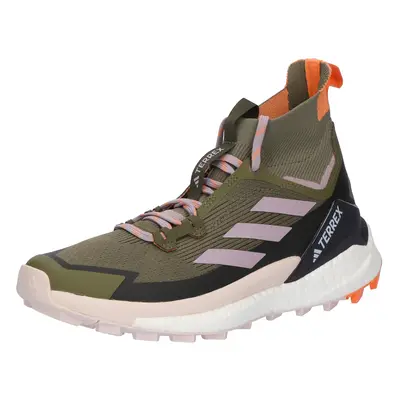 ADIDAS TERREX Sportcipő 'FREE HIKER 2.0' olíva / lila / narancs / fekete