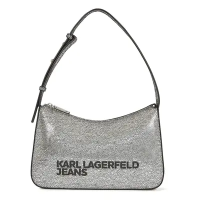 KARL LAGERFELD JEANS Válltáskák fekete / ezüst