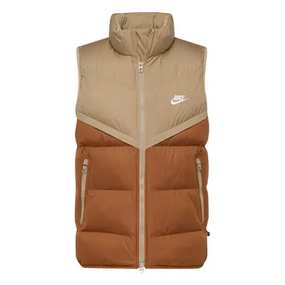 Nike Sportswear Mellény dohánybarna / khaki