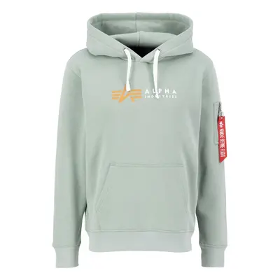 ALPHA INDUSTRIES Tréning póló pasztellzöld / világos narancs / piros / fehér