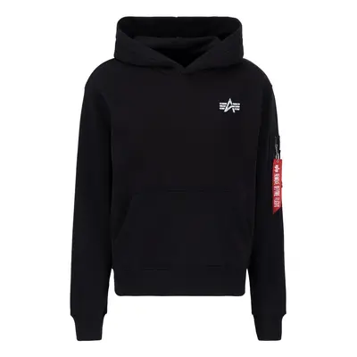 ALPHA INDUSTRIES Tréning póló piros / fekete / fehér