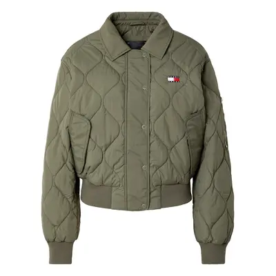 Tommy Jeans Átmeneti dzseki 'ONION' tengerészkék / khaki / piros / fehér