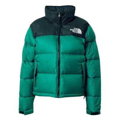 THE NORTH FACE Téli dzseki '1996 Retro Nuptse' smaragd / fenyő / fehér