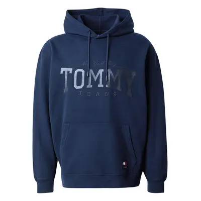 Tommy Jeans Tréning póló encián / ezüstszürke