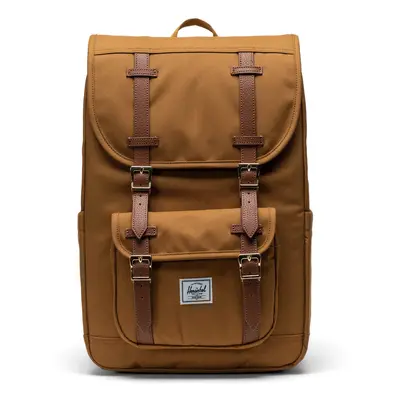 Herschel Hátizsák 'Little America™ Mid' barna / fekete / fehér