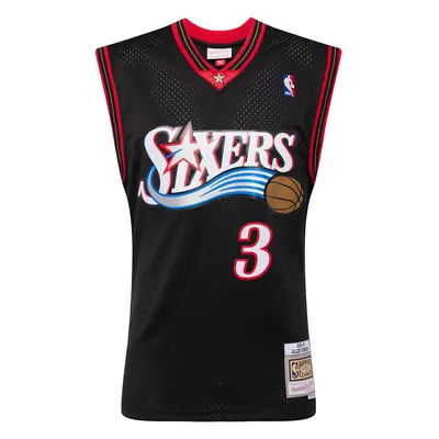 Mitchell & Ness Póló 'Philadelphia 76ers Allen Iverson' kék / piros / fekete / fehér