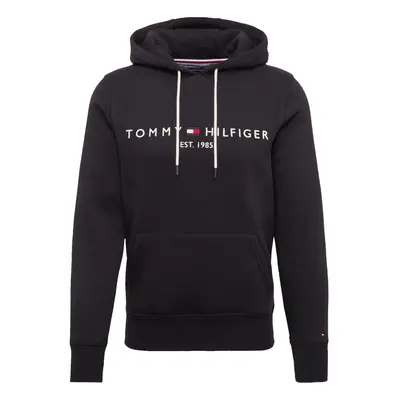 TOMMY HILFIGER Tréning póló tengerészkék / piros / fekete / fehér