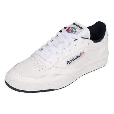 Reebok Rövid szárú sportcipők 'CLUB C 85' piros / fekete / fehér