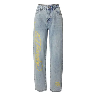 Ed Hardy Farmer 'BORN WILD' kék farmer / limone / smaragd / fekete