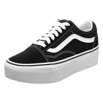 VANS Rövid szárú sportcipők 'Old Skool' fekete / fehér