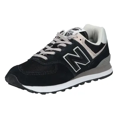 new balance Rövid szárú sportcipők '574' fekete / fehér