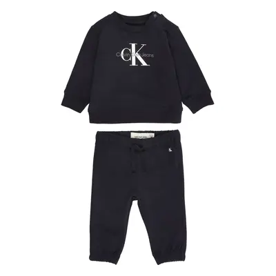 Calvin Klein Jeans Jogging ruhák tengerészkék / szürke / fehér