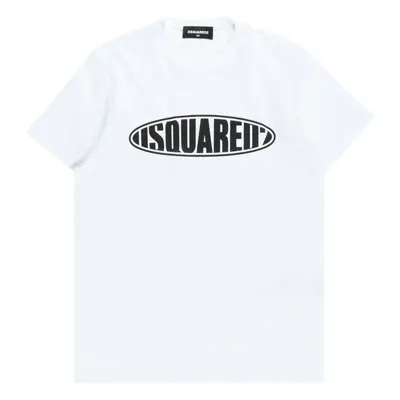 DSQUARED2 Póló fekete / fehér