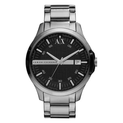 ARMANI EXCHANGE Analóg órák fekete / ezüst