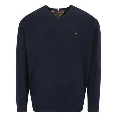 Tommy Hilfiger Big & Tall Pulóver tengerészkék / piros / fehér