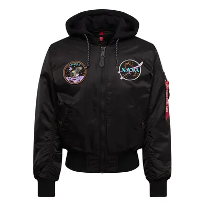 ALPHA INDUSTRIES Átmeneti dzseki lila / piros / fekete / fehér