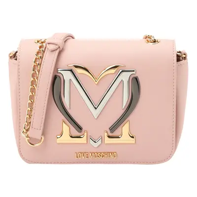 Love Moschino Válltáska arany / sötétszürke / rózsaszín / ezüst