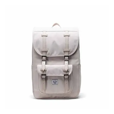 Herschel Hátizsák 'Little America™ Mid' szürke / fekete / fehér