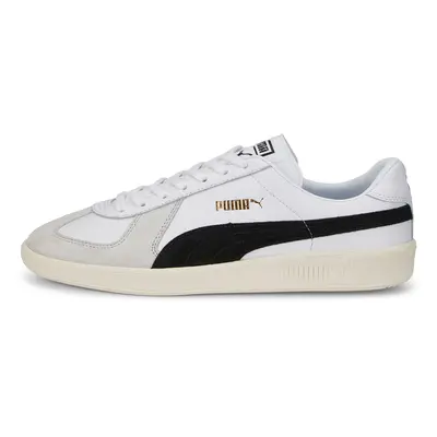 PUMA Rövid szárú sportcipők 'Army Trainer' szürke / fekete / fehér