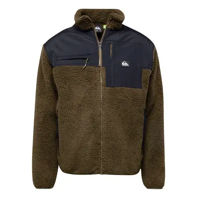 QUIKSILVER Funkcionális dzsekik 'Shallow Water' khaki / fekete