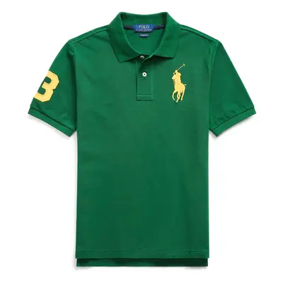 Polo Ralph Lauren Póló citrom / sötétzöld