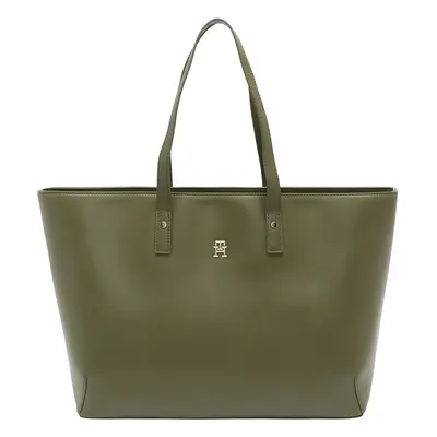 TOMMY HILFIGER Shopper táska 'CHIC' olíva