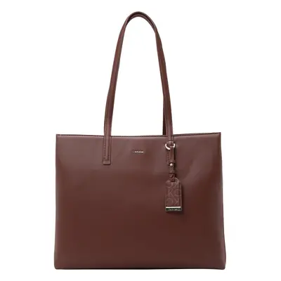 Calvin Klein Shopper táska 'MUST' barna