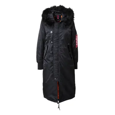 ALPHA INDUSTRIES Téli dzseki narancs / piros / fekete / fehér