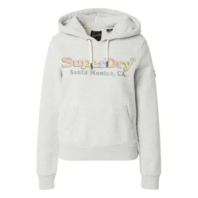 Superdry Tréning póló sárga / szürke melír / piros