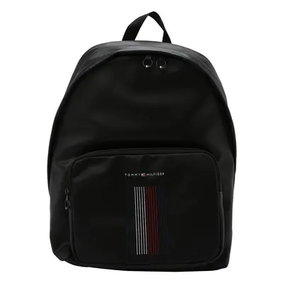 TOMMY HILFIGER Hátizsák 'FOUNDATION DOME' kék / piros / fekete / fehér