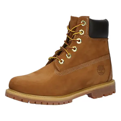 TIMBERLAND Fűzős rövid szárú csizmák barna / fekete