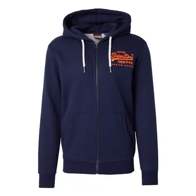 Superdry Tréning dzseki tengerészkék / narancs / fehér