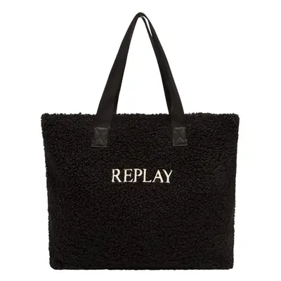 REPLAY Shopper táska fekete