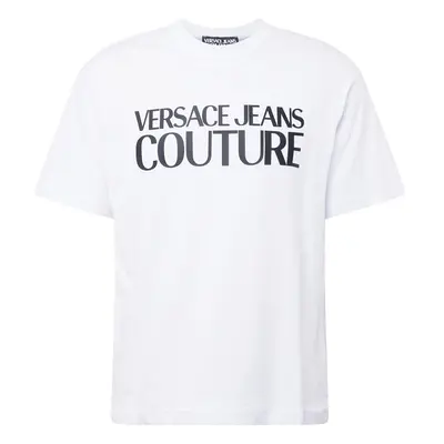 Versace Jeans Couture Póló fekete / fehér